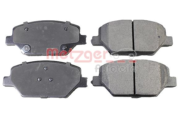 METZGER 1170880 Bremsbelagsatz, Scheibenbremse
